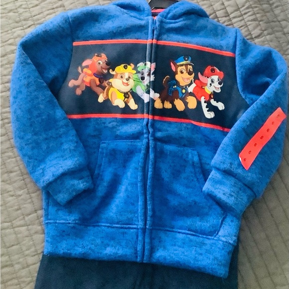 Nickelodeon Paw Patrol 3 Piece Set NWT Hoodie, Joggers and T-shirt - Picture 3 of 7